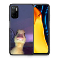 Thumbnail for Θήκη Xiaomi Redmi Note 10 5G/Poco M3 Pro Meme Duck από τη Smartfits με σχέδιο στο πίσω μέρος και μαύρο περίβλημα | Xiaomi Redmi Note 10 5G/Poco M3 Pro Meme Duck case with colorful back and black bezels