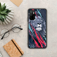 Thumbnail for PopArt Lion Designer - Xiaomi Redmi Note 10 5G θήκη