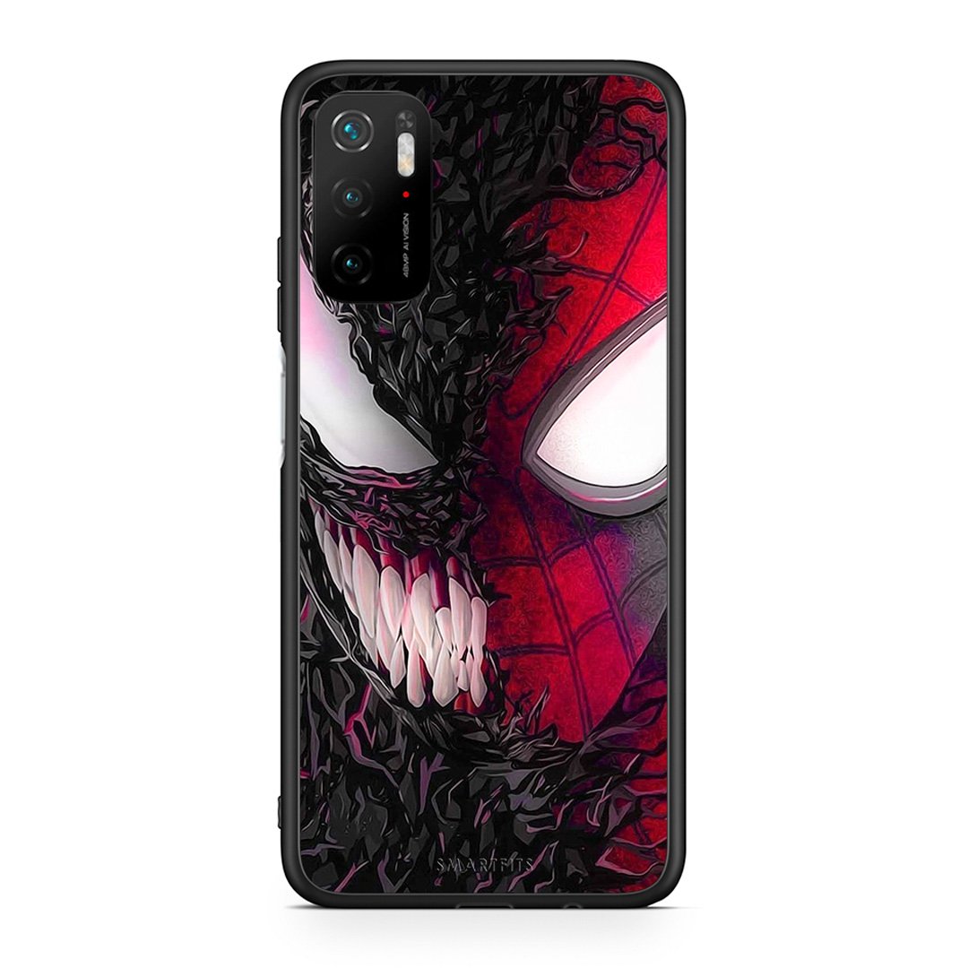 4 - Xiaomi Redmi Note 10 5G/Poco M3 Pro SpiderVenom PopArt case, cover, bumper
