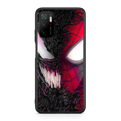4 - Xiaomi Redmi Note 10 5G/Poco M3 Pro SpiderVenom PopArt case, cover, bumper