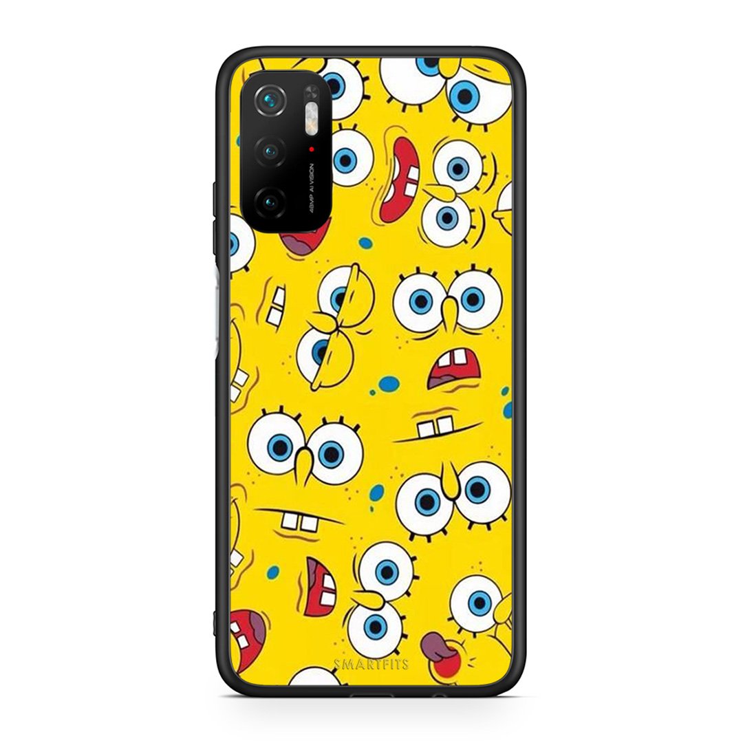 4 - Xiaomi Redmi Note 10 5G/Poco M3 Pro Sponge PopArt case, cover, bumper