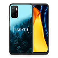 Thumbnail for Θήκη Xiaomi Redmi Note 10 5G/Poco M3 Pro Breath Quote από τη Smartfits με σχέδιο στο πίσω μέρος και μαύρο περίβλημα | Xiaomi Redmi Note 10 5G/Poco M3 Pro Breath Quote case with colorful back and black bezels