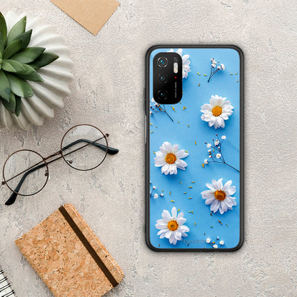 Real Daisies - Xiaomi Redmi Note 10 5G θήκη