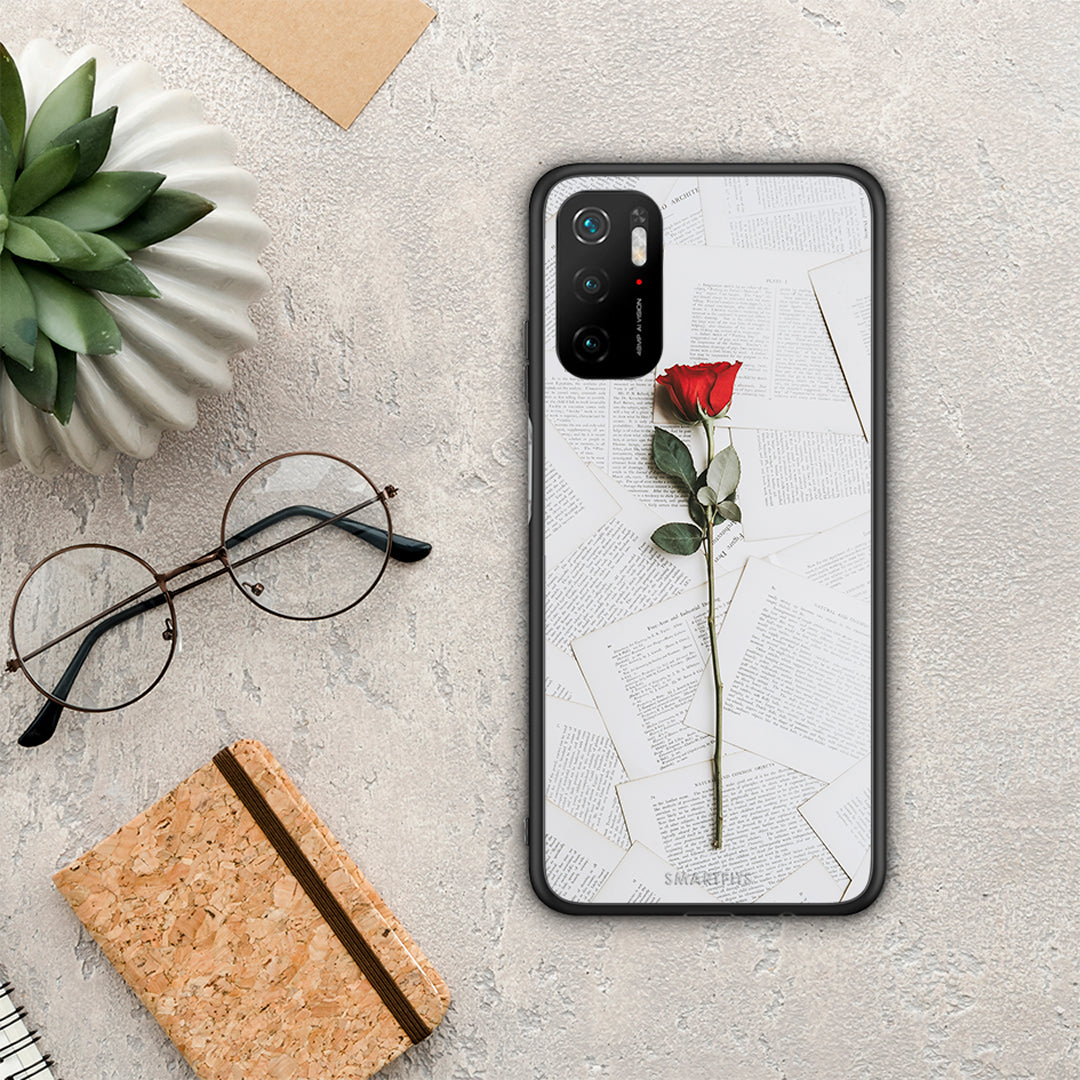 Red Rose - Xiaomi Redmi Note 10 5G θήκη