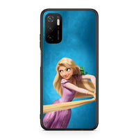 Thumbnail for Xiaomi Redmi Note 10 5G Tangled 2 Θήκη Αγίου Βαλεντίνου από τη Smartfits με σχέδιο στο πίσω μέρος και μαύρο περίβλημα | Smartphone case with colorful back and black bezels by Smartfits