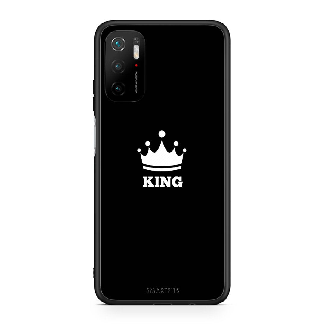 4 - Xiaomi Redmi Note 10 5G/Poco M3 Pro King Valentine case, cover, bumper