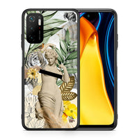 Thumbnail for Θήκη Xiaomi Redmi Note 10 5G/Poco M3 Pro Woman Statue από τη Smartfits με σχέδιο στο πίσω μέρος και μαύρο περίβλημα | Xiaomi Redmi Note 10 5G/Poco M3 Pro Woman Statue case with colorful back and black bezels