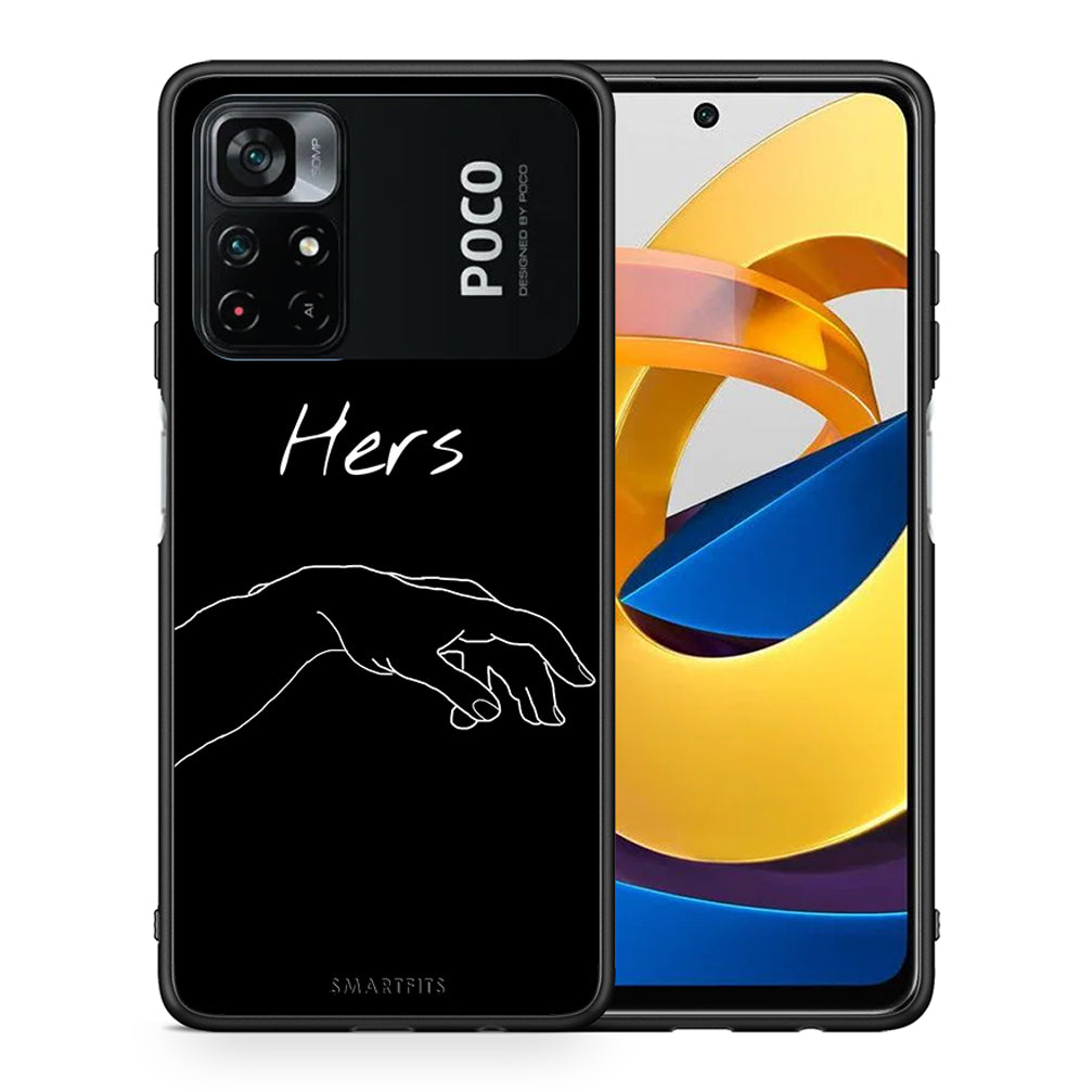 Θήκη Αγίου Βαλεντίνου Xiaomi Poco M4 Pro 4G Aeshetic Love 1 από τη Smartfits με σχέδιο στο πίσω μέρος και μαύρο περίβλημα | Xiaomi Poco M4 Pro 4G Aeshetic Love 1 case with colorful back and black bezels