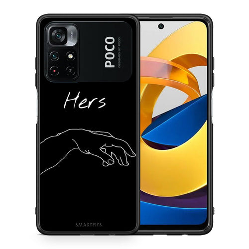 Θήκη Αγίου Βαλεντίνου Xiaomi Poco M4 Pro 4G Aeshetic Love 1 από τη Smartfits με σχέδιο στο πίσω μέρος και μαύρο περίβλημα | Xiaomi Poco M4 Pro 4G Aeshetic Love 1 case with colorful back and black bezels