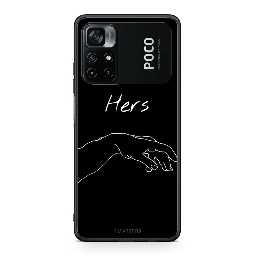 Xiaomi Poco M4 Pro 4G Aeshetic Love 1 Θήκη Αγίου Βαλεντίνου από τη Smartfits με σχέδιο στο πίσω μέρος και μαύρο περίβλημα | Smartphone case with colorful back and black bezels by Smartfits