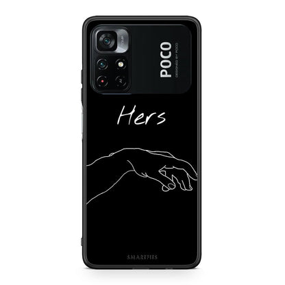 Xiaomi Poco M4 Pro 4G Aeshetic Love 1 Θήκη Αγίου Βαλεντίνου από τη Smartfits με σχέδιο στο πίσω μέρος και μαύρο περίβλημα | Smartphone case with colorful back and black bezels by Smartfits