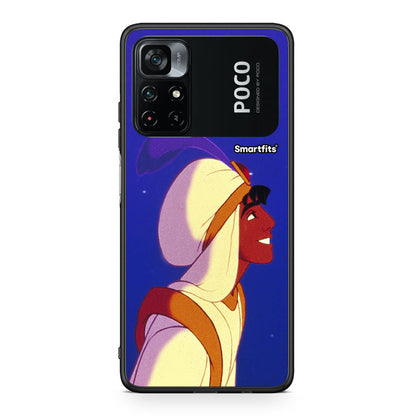 Xiaomi Poco M4 Pro 4G Alladin And Jasmine Love 1 θήκη από τη Smartfits με σχέδιο στο πίσω μέρος και μαύρο περίβλημα | Smartphone case with colorful back and black bezels by Smartfits
