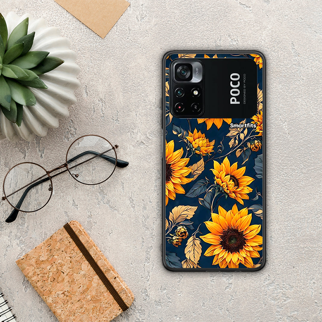 Autumn Sunflowers - Xiaomi Poco M4 Pro 4G θήκη