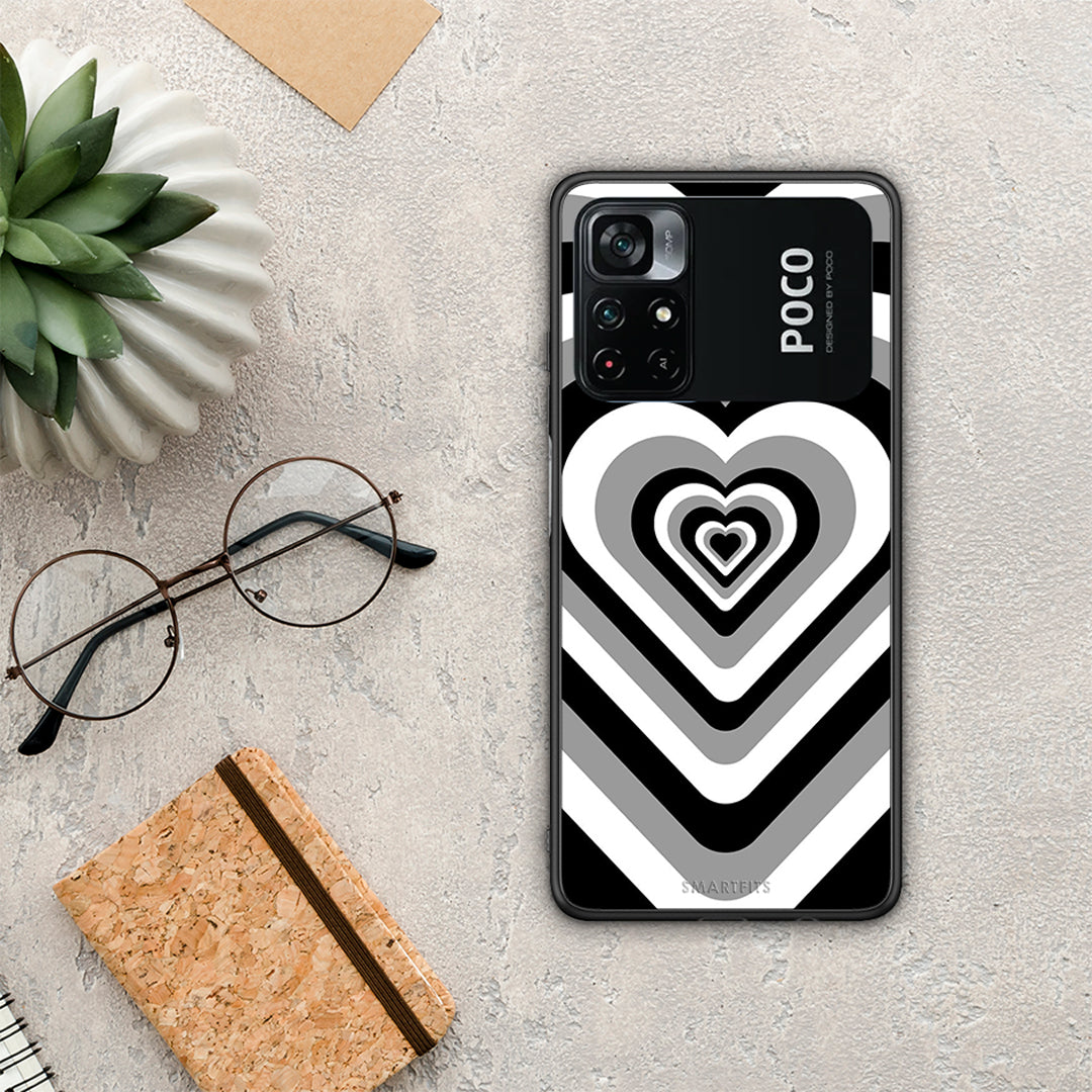 Black Hearts - Xiaomi Poco M4 Pro 4G θήκη