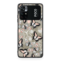 Thumbnail for 135 - Xiaomi Poco M4 Pro 4G Butterflies Boho case, cover, bumper