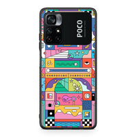 Thumbnail for Xiaomi Poco M4 Pro 4G Bubbles Soap θήκη από τη Smartfits με σχέδιο στο πίσω μέρος και μαύρο περίβλημα | Smartphone case with colorful back and black bezels by Smartfits