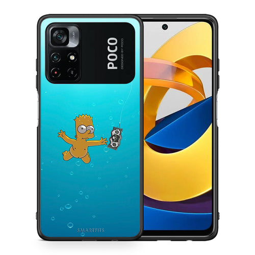 Θήκη Xiaomi Poco M4 Pro 4G Chasing Money από τη Smartfits με σχέδιο στο πίσω μέρος και μαύρο περίβλημα | Xiaomi Poco M4 Pro 4G Chasing Money case with colorful back and black bezels