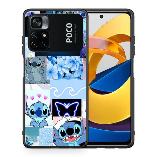 Θήκη Αγίου Βαλεντίνου Xiaomi Poco M4 Pro 4G Collage Good Vibes από τη Smartfits με σχέδιο στο πίσω μέρος και μαύρο περίβλημα | Xiaomi Poco M4 Pro 4G Collage Good Vibes case with colorful back and black bezels