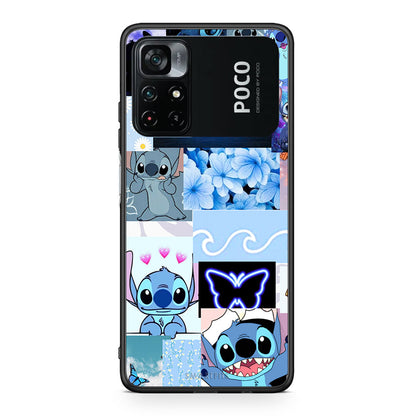 Xiaomi Poco M4 Pro 4G Collage Good Vibes Θήκη Αγίου Βαλεντίνου από τη Smartfits με σχέδιο στο πίσω μέρος και μαύρο περίβλημα | Smartphone case with colorful back and black bezels by Smartfits