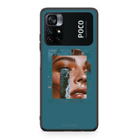 Thumbnail for Xiaomi Poco M4 Pro 4G Cry An Ocean θήκη από τη Smartfits με σχέδιο στο πίσω μέρος και μαύρο περίβλημα | Smartphone case with colorful back and black bezels by Smartfits