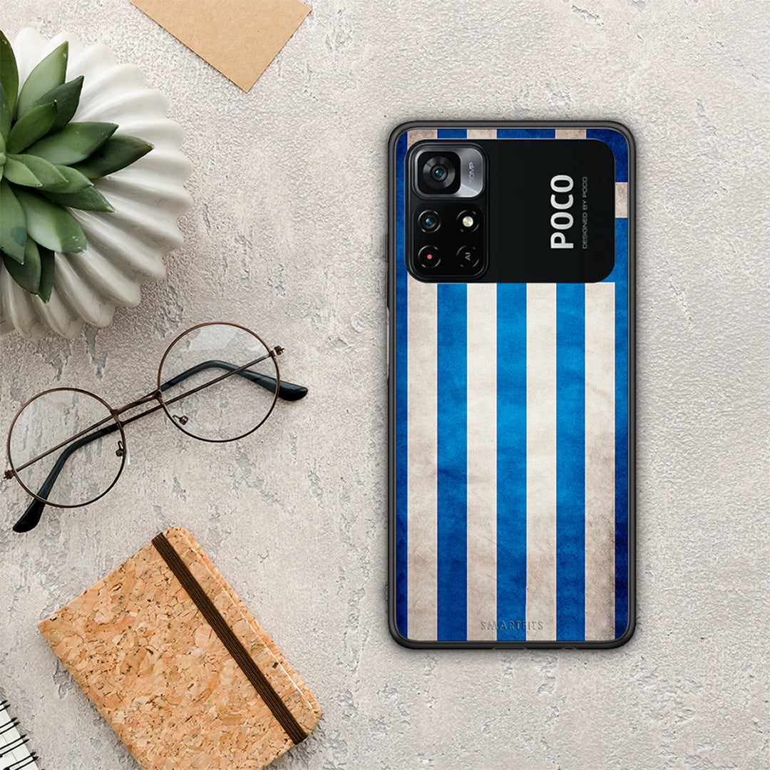 Flag Greek - Xiaomi Poco M4 Pro 4G θήκη