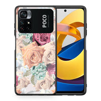 Thumbnail for Θήκη Xiaomi Poco M4 Pro 4G Bouquet Floral από τη Smartfits με σχέδιο στο πίσω μέρος και μαύρο περίβλημα | Xiaomi Poco M4 Pro 4G Bouquet Floral case with colorful back and black bezels