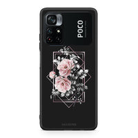 Thumbnail for 4 - Xiaomi Poco M4 Pro 4G Frame Flower case, cover, bumper