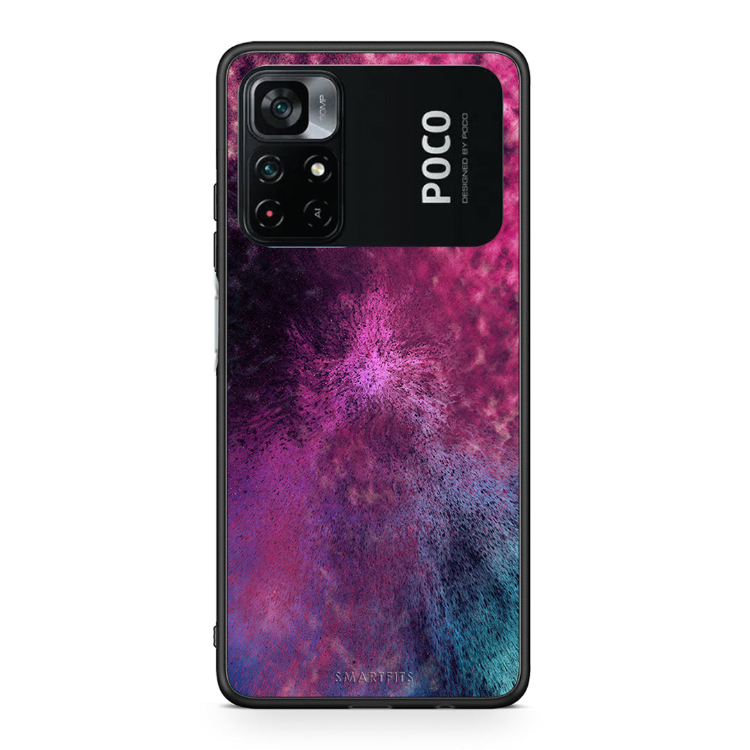 52 - Xiaomi Poco M4 Pro 4G Aurora Galaxy case, cover, bumper