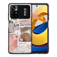 Thumbnail for Θήκη Αγίου Βαλεντίνου Xiaomi Poco M4 Pro 4G Golden Hour από τη Smartfits με σχέδιο στο πίσω μέρος και μαύρο περίβλημα | Xiaomi Poco M4 Pro 4G Golden Hour case with colorful back and black bezels