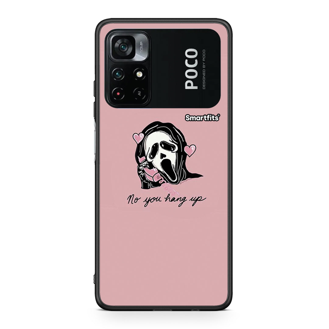 Xiaomi Poco M4 Pro 4G Halloween Hang Up Θήκη από τη Smartfits με σχέδιο στο πίσω μέρος και μαύρο περίβλημα | Smartphone case with colorful back and black bezels by Smartfits