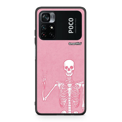 Xiaomi Poco M4 Pro 4G Halloween Motivation Θήκη από τη Smartfits με σχέδιο στο πίσω μέρος και μαύρο περίβλημα | Smartphone case with colorful back and black bezels by Smartfits