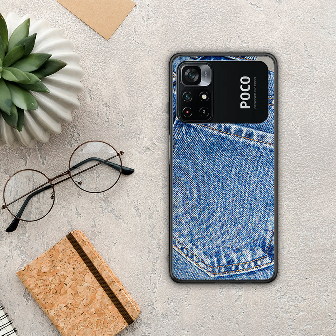 Jeans Pocket - Xiaomi Poco M4 Pro 4G θήκη
