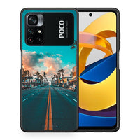 Thumbnail for Θήκη Xiaomi Poco M4 Pro 4G City Landscape από τη Smartfits με σχέδιο στο πίσω μέρος και μαύρο περίβλημα | Xiaomi Poco M4 Pro 4G City Landscape case with colorful back and black bezels