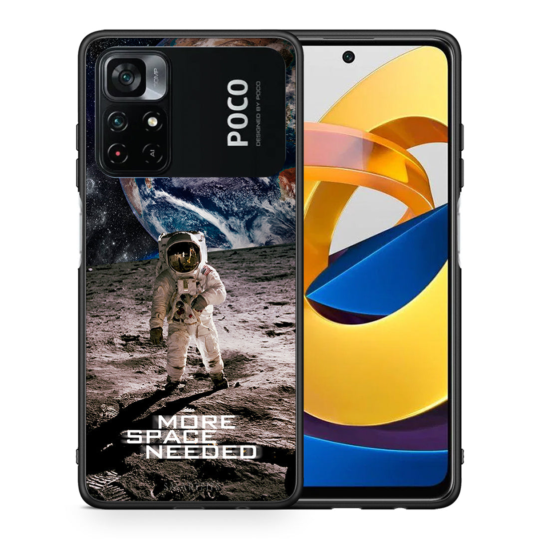 Θήκη Xiaomi Poco M4 Pro 4G More Space από τη Smartfits με σχέδιο στο πίσω μέρος και μαύρο περίβλημα | Xiaomi Poco M4 Pro 4G More Space case with colorful back and black bezels