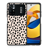 Thumbnail for Θήκη Xiaomi Poco M4 Pro 4G New Polka Dots από τη Smartfits με σχέδιο στο πίσω μέρος και μαύρο περίβλημα | Xiaomi Poco M4 Pro 4G New Polka Dots case with colorful back and black bezels