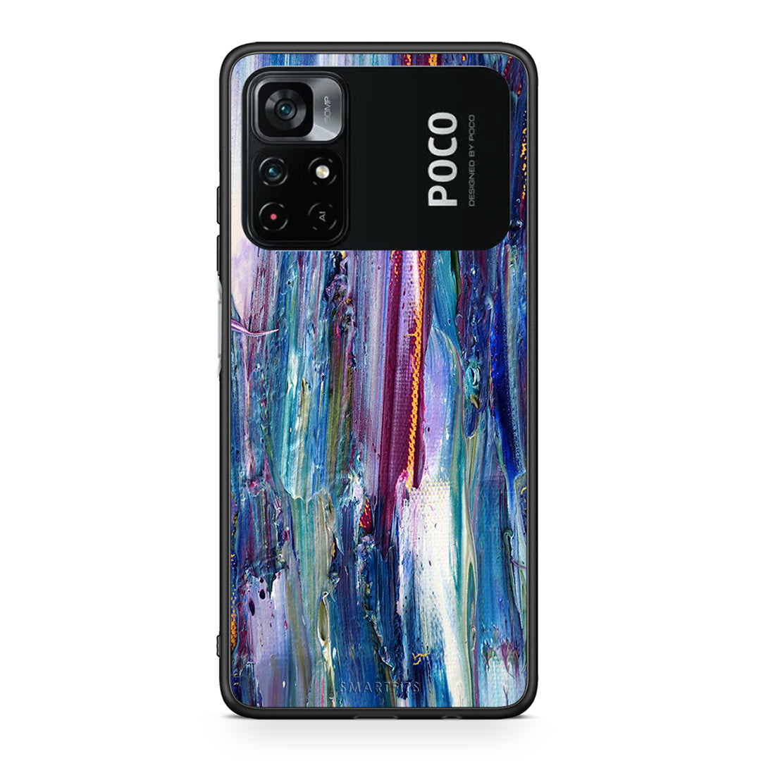 99 - Xiaomi Poco M4 Pro 4G Paint Winter case, cover, bumper