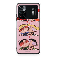 Thumbnail for Xiaomi Poco M4 Pro 4G Puff Love Θήκη Αγίου Βαλεντίνου από τη Smartfits με σχέδιο στο πίσω μέρος και μαύρο περίβλημα | Smartphone case with colorful back and black bezels by Smartfits