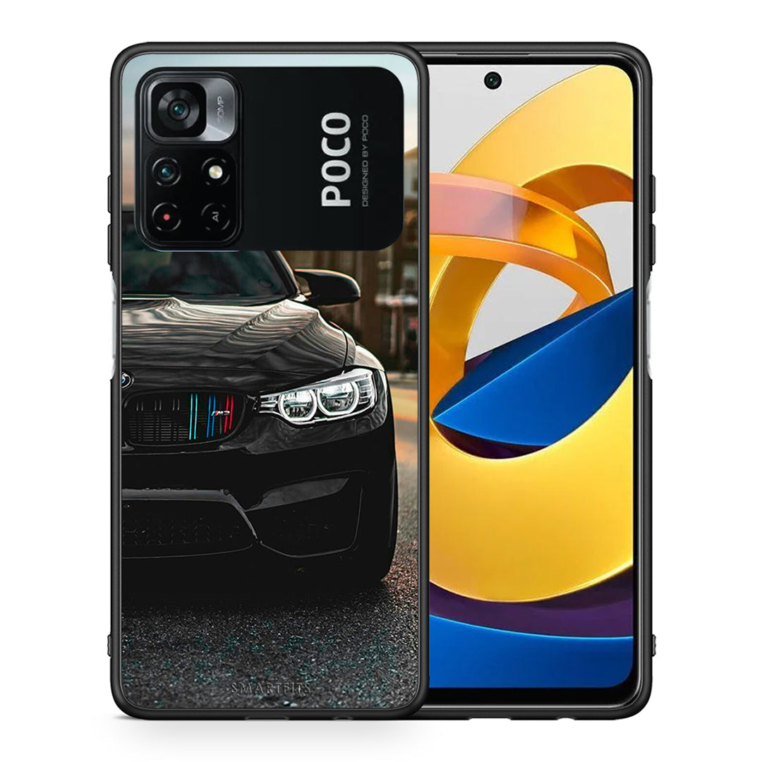 Θήκη Xiaomi Poco M4 Pro 4G M3 Racing από τη Smartfits με σχέδιο στο πίσω μέρος και μαύρο περίβλημα | Xiaomi Poco M4 Pro 4G M3 Racing case with colorful back and black bezels