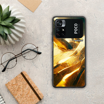 Real Gold - Xiaomi Poco M4 Pro 4G θήκη