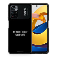 Thumbnail for Θήκη Xiaomi Poco M4 Pro 4G Salute από τη Smartfits με σχέδιο στο πίσω μέρος και μαύρο περίβλημα | Xiaomi Poco M4 Pro 4G Salute case with colorful back and black bezels