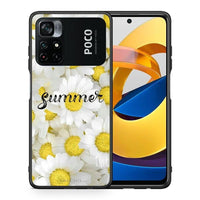 Thumbnail for Θήκη Xiaomi Poco M4 Pro 4G Summer Daisies από τη Smartfits με σχέδιο στο πίσω μέρος και μαύρο περίβλημα | Xiaomi Poco M4 Pro 4G Summer Daisies case with colorful back and black bezels