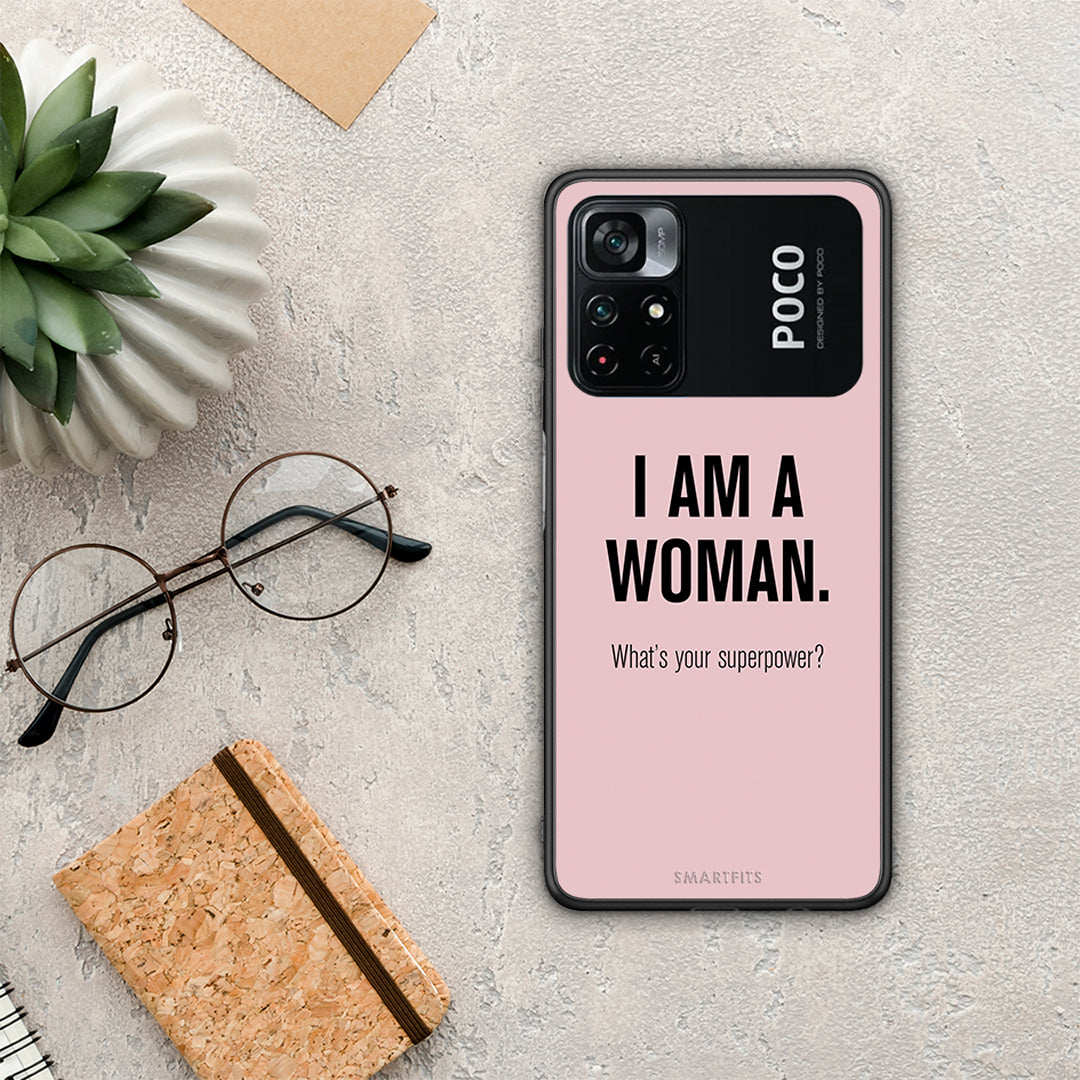 Superpower Woman - Xiaomi Poco M4 Pro 4G θήκη