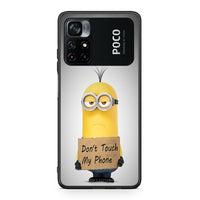 Thumbnail for 4 - Xiaomi Poco M4 Pro 4G Minion Text case, cover, bumper