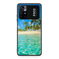 Thumbnail for Xiaomi Poco M4 Pro 4G Tropical Vibes Θήκη από τη Smartfits με σχέδιο στο πίσω μέρος και μαύρο περίβλημα | Smartphone case with colorful back and black bezels by Smartfits
