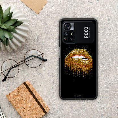 Valentine Golden - Xiaomi Poco M4 Pro 4G θήκη