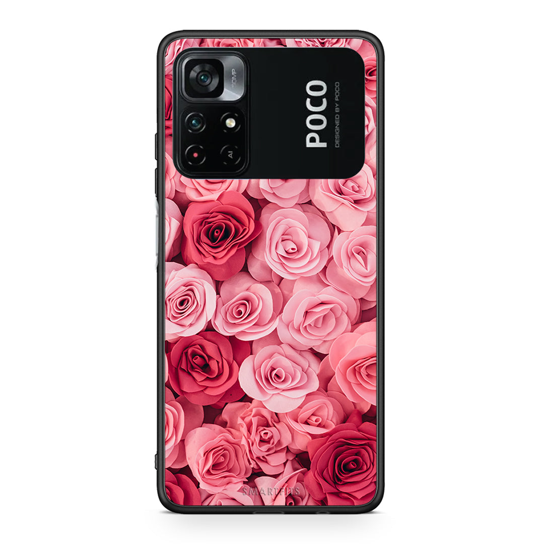 4 - Xiaomi Poco M4 Pro 4G RoseGarden Valentine case, cover, bumper