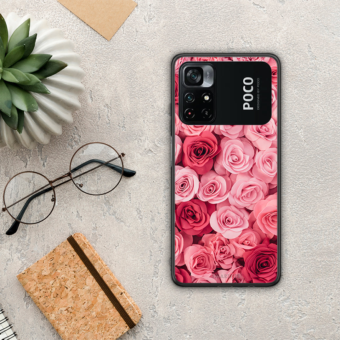 Valentine RoseGarden - Xiaomi Poco M4 Pro 4G θήκη