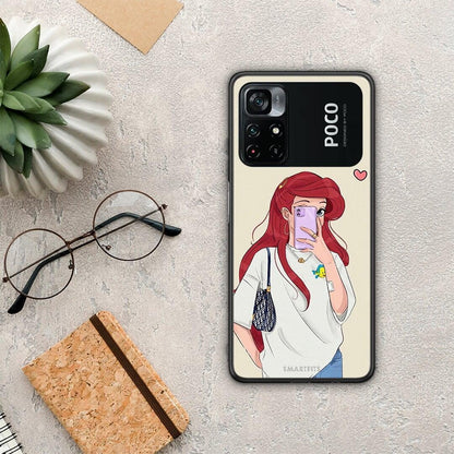 Walking Mermaid - Xiaomi Poco M4 Pro 4G θήκη