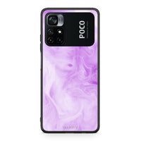 Thumbnail for 99 - Xiaomi Poco M4 Pro 4G Watercolor Lavender case, cover, bumper