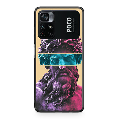 Xiaomi Poco M4 Pro 4G Zeus Art Θήκη Αγίου Βαλεντίνου από τη Smartfits με σχέδιο στο πίσω μέρος και μαύρο περίβλημα | Smartphone case with colorful back and black bezels by Smartfits